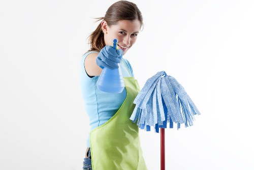 Regular cleaning service for a Barnes home interior