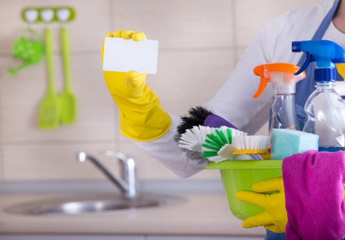 Thorough move-out cleaning service for a Barnes property kitchen