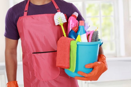 Steam carpet cleaning service in a Barnes home interior