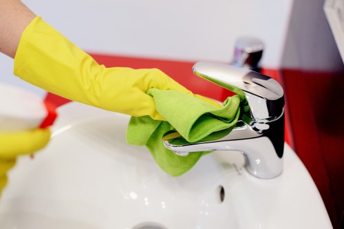 Thorough after builders cleaning for a commercial space in Barnes