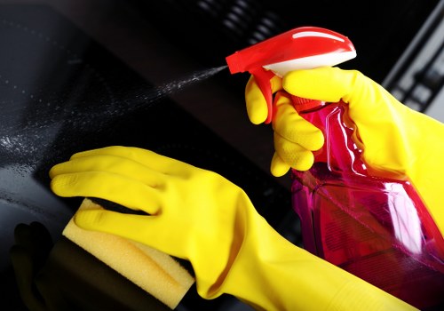 Local communal area cleaning for a Barnes apartment block
