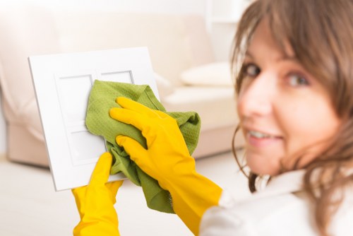 Detailed cleaning for a Barnes commercial space
