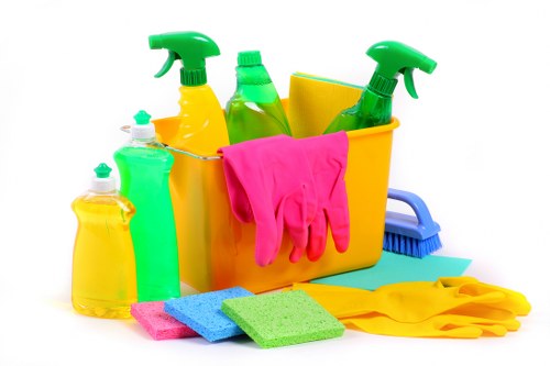 Local Barnes cleaning team handling a move-out clean in a period home